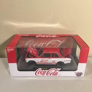 Coca-Cola 1970 Datsun 510 Premium Die Cast Collectible Car 1:24 Limited Edition